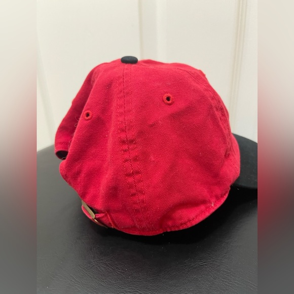 Chicago Bulls 47 Brand Adjustable Hat Baseball Cap Red - Picture 2 of 8